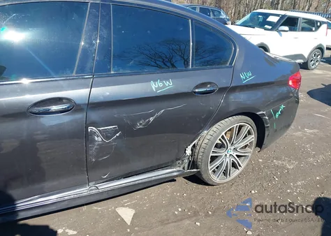 2018 BMW 540I из США, поврежденный, VIN WBAJE5C50JG918637